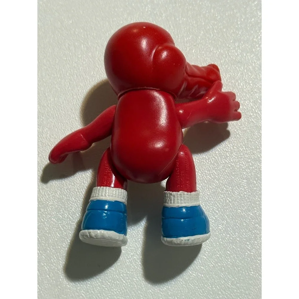 Vintage‎ 1983 Wally the Gator PVC Figure Red Alligator Wallace Berrie Toy